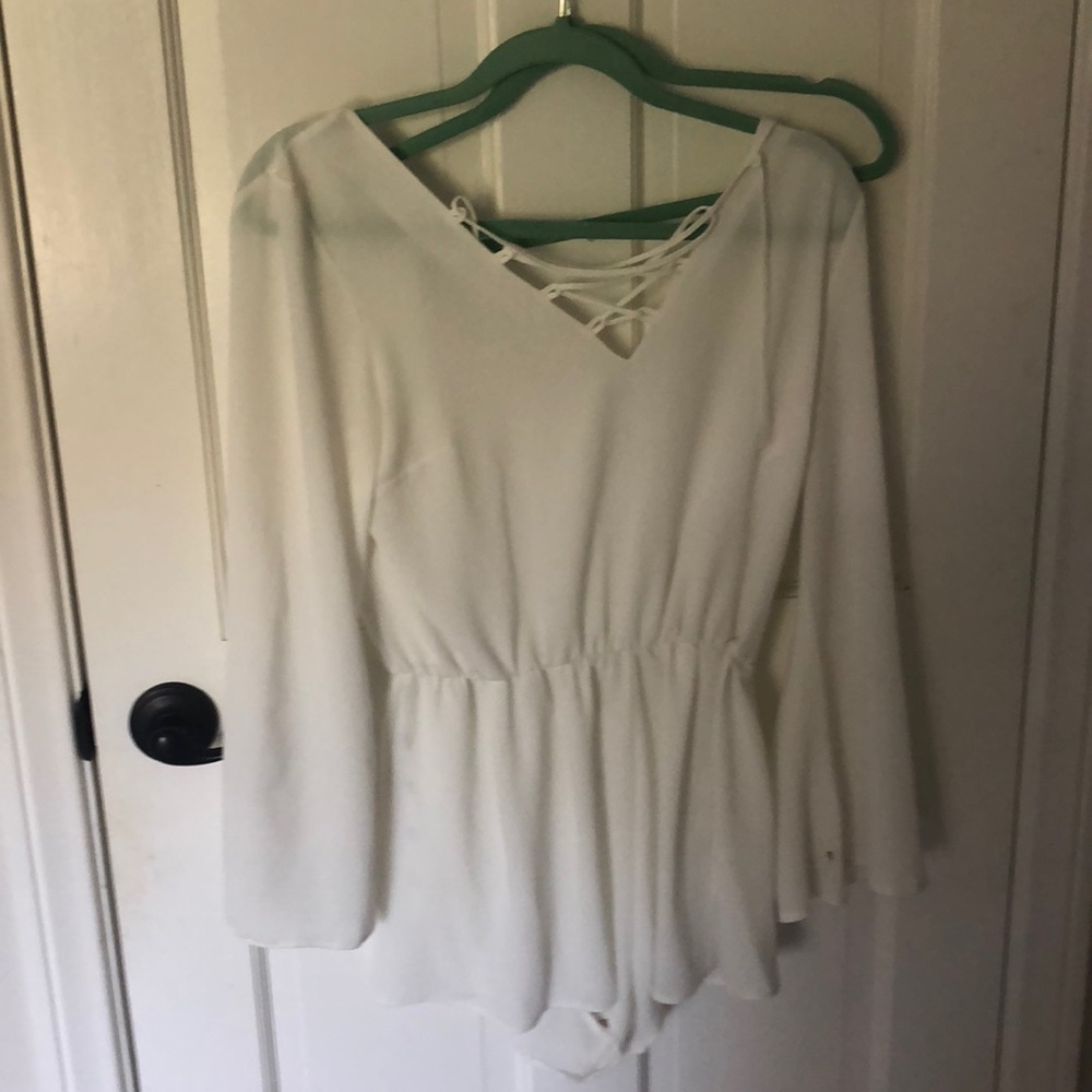 White romper
